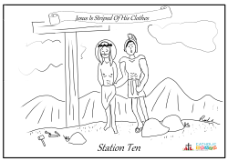 Stations of the Cross - Station 10